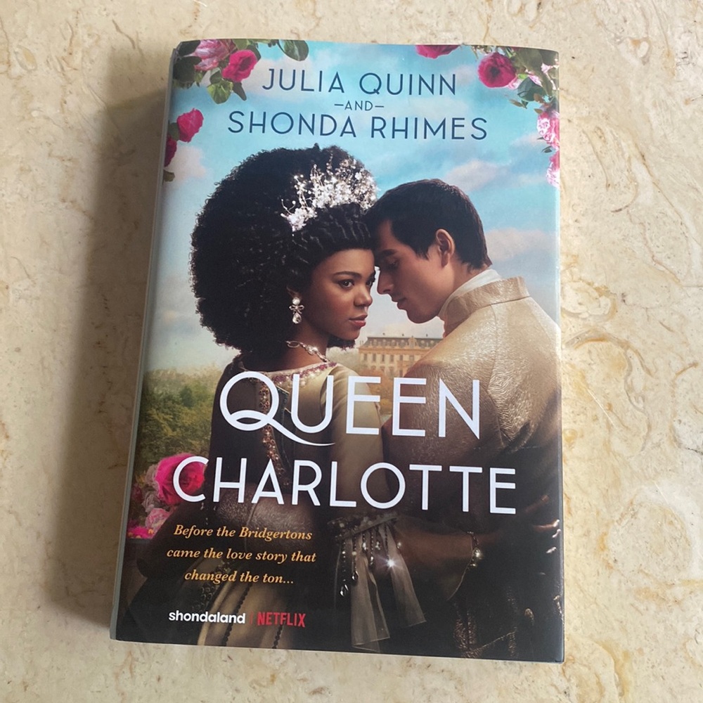 Queen Charlotte hard cover book